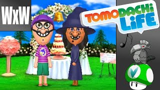 Vinesauce Vinny  Tomodachi Life  Waluigi and Witch A True Romance [upl. by Ayanal]