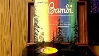 Bambisongs from the original motion picture soundtrack on vinyl record [upl. by Aniar]