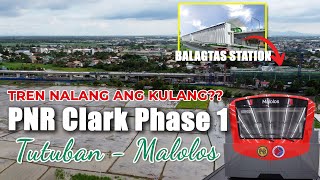 PNR Clark Phase 1 Tutuban  Malolos  NSCR Project Phase 1 [upl. by Nylahs]