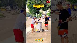 Try not to laugh 🤣 funny foryou shorts funnyvideo [upl. by Nahgeem]