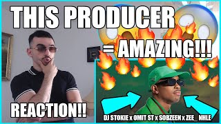 THIS PRODUCER IS AMAZING🔥🔥 DJ Stokie  Awukhuzeki ft Omit ST Sobzeen Zeenhle REACTION [upl. by Alban258]