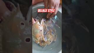 Crab cutting and cleaning crab seafood food shortsfeed viralshort viral trending shortvideos [upl. by Nolyarb]