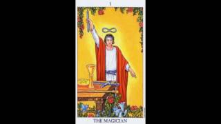 CURSO DEL TAROT Leccion 2  Arcano Mayor 01 El Mago Tarot Rider Waite [upl. by Rehotsirhc]