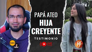 Papá Ateo hija Creyente🔺 Testimonio Alejandra de Apologetikos [upl. by Fenny]