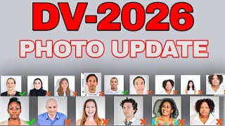 DV Lottery 2026 Photo Requirements Size Tools and Free Editor [upl. by Madeline]