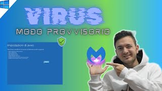 Come Rimuovere un Virus in Modalità Provvisoria su Windows 10  Guida Completa [upl. by Jonati195]