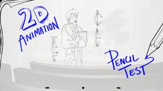 Master Cedar  Hand Drawn 2D Animation Pencil Test [upl. by Barolet391]