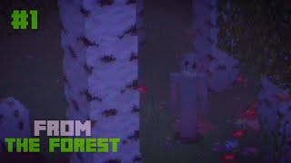 El mejor addon de terror de minecraft bedrock  From the forest 1 [upl. by Mafala385]