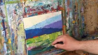 Impressionism Style Landscape Oil Painting Demo  Modern Art by Artist JOSE TRUJILLO [upl. by Claretta]