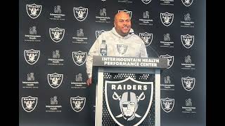 Las Vegas Raiders Head Coach Antonio Pierce Opens 2024 Rookie Camp lasvegasraiders antoniopierce [upl. by Adna]