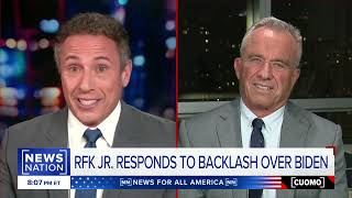 RFK Jr says neither Trump nor Biden will kill democracy Full interview  CUOMO [upl. by Jabe444]