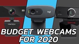 Best Budget Webcams Under 40  Redragon Hitman VS Logitech C270 VS Fantech Luminous C30 [upl. by Kristo]