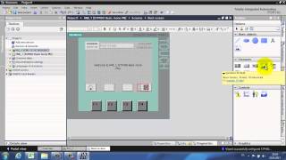 Siemens WinCC Basic HMI Dokunmatik Panel Eğitimi Bölüm1 [upl. by Dimond]