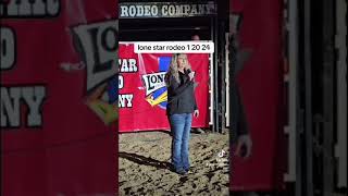 Sammi Hetrick Lone Star rodeo 12024 [upl. by Eycal862]