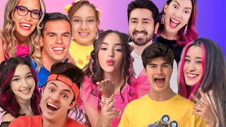 MELHORES DESAFIOS DE YOUTUBERS COM A BELINHA [upl. by Verity]