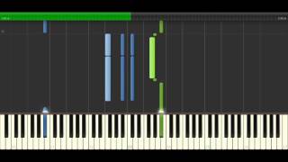 Gnossienne 1  Erik Satie Piano Tutorial Synthesia [upl. by Flavius]