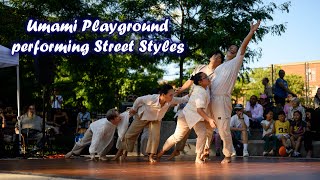 Umami Playground performing Street Styles at Queensboro Dance Festival [upl. by Ennahoj]