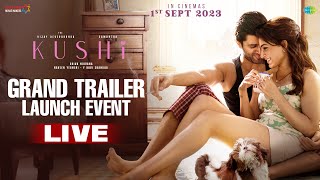 KUSHI Grand Trailer Launch Event LIVE  Vijay Deverakonda  Samantha  Shiva Nirvana  Hesham Abdul [upl. by Nawj]