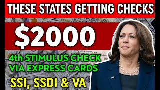 IRS Announces 2000 Direct Express Cards for Social Security and SSDI Recipients  Stimulus Check [upl. by Leviram]