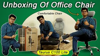 Unboxing Of C100 Lite Chair  Cellbell Chair Assembly  Cellbell Shark Tank shivaayshashank [upl. by Suirtimid]