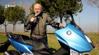 Videoprueba BMW C 600 Sport  Arpem EU 2013 [upl. by Nosiddam]