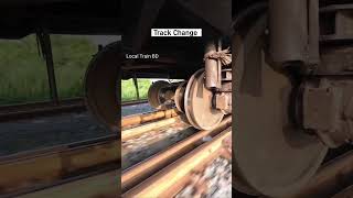 How wheels change railway track in high speed shorts track railway indian line wheels speed [upl. by Itnahsa]