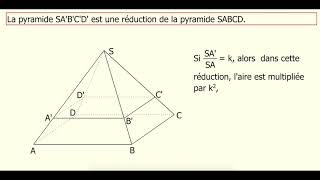 Sections dune pyramide par un plan [upl. by Akenihs]