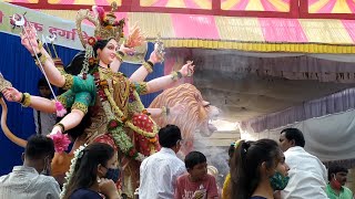 Durga visarjan rally Gandhi chowk yavatmal 2020  ctvideo [upl. by Petrina670]