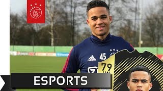 Justin Kluivert in het FIFA Team of the Week [upl. by Olegnaleahcim855]