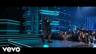 Burna Boy  Kilometre and Last Last LIVE at the 2022 Billboard Music Awards [upl. by Ecnerewal]