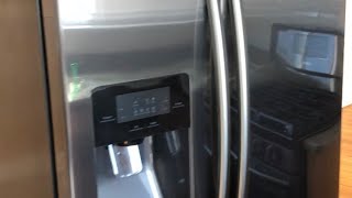 How to fix Samsung refrigerator not dispensing ice [upl. by Enidanreb]