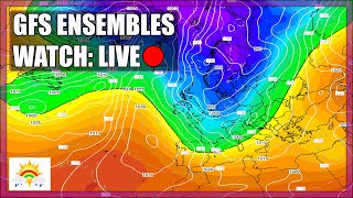 GFS Ensembles Watch LIVE🔴 [upl. by Adriaens955]