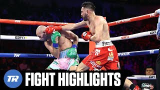 Jose Ramirez Shines in Return Bout in Home Arena Beats Pedraza by Decision  FIGHT HIGHLIGHTS [upl. by Yddet]