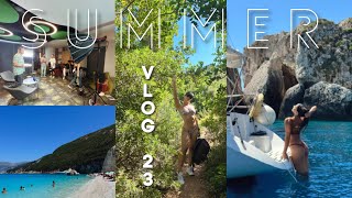 VLOG 23 Γυρίσματα hikes amp πανηγύρια 🎉  Danai Lu [upl. by Abbe]