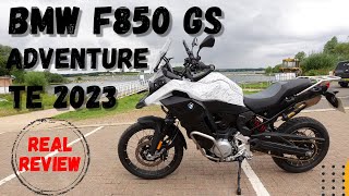 BMW F850 GS ADVENTURE TE 2023 THE REAL REVIEW [upl. by Ireg]