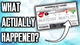 What ACTUALLY HAPPENED When PewDiePie Was Passed By TSeries [upl. by Magulac]