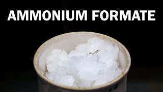 Making Ammonium Formate [upl. by Burrell]