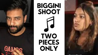 Biggini Shoot  Two Pieces Only  Dialogue with Beats  Yashraj Mukhate  Poonam Sethi [upl. by Love]