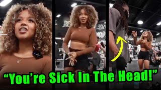 CRAZY CLEANER shocks GIRLS in a GYM prank 6  Aesthetics in Public [upl. by Licht221]