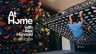 Exclusive Tour of Alex Honnolds Home Climbing Gym [upl. by Adnalram]