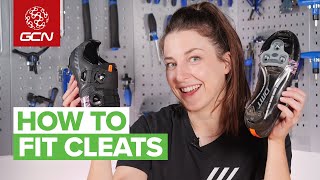 How To Fit New Cleats To Your Cycling Shoes [upl. by Paine]