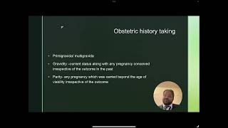 History Taking for obstetric patients [upl. by Jac]