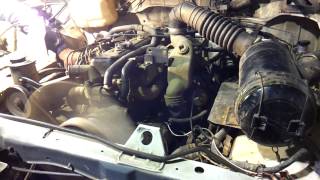 Nissan Patrol sd33 Turbo quotTitánquot nuevo motor Engine sound [upl. by Jamesy610]