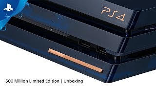 Unboxing the 500 Million LE PS4 Pro [upl. by Garbe]