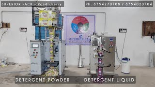 Packing machines for Detergent companies liquiddetergent detergentpowder [upl. by Edie]