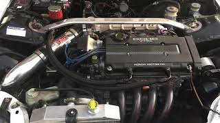 92 civic Si B20vtec All Motor 224whp [upl. by Eceer857]