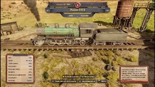 Railway Empire PS4 All locomotives from 1830 to 1910 [upl. by Abihsot369]