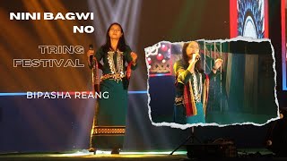 BIPASHA REANG LIVE  25TH SILVER JUBILLE MAINAMA  TRING FESTIVAL 1434 [upl. by Nnairac]