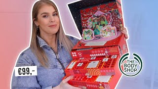 THE BODY SHOP ADVENTSKALENDER UNBOXING 2023 🎄  Make Me Blush [upl. by Geiger574]