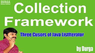 Three Cusors of Java ListIterator Collection Framework [upl. by Naryb]